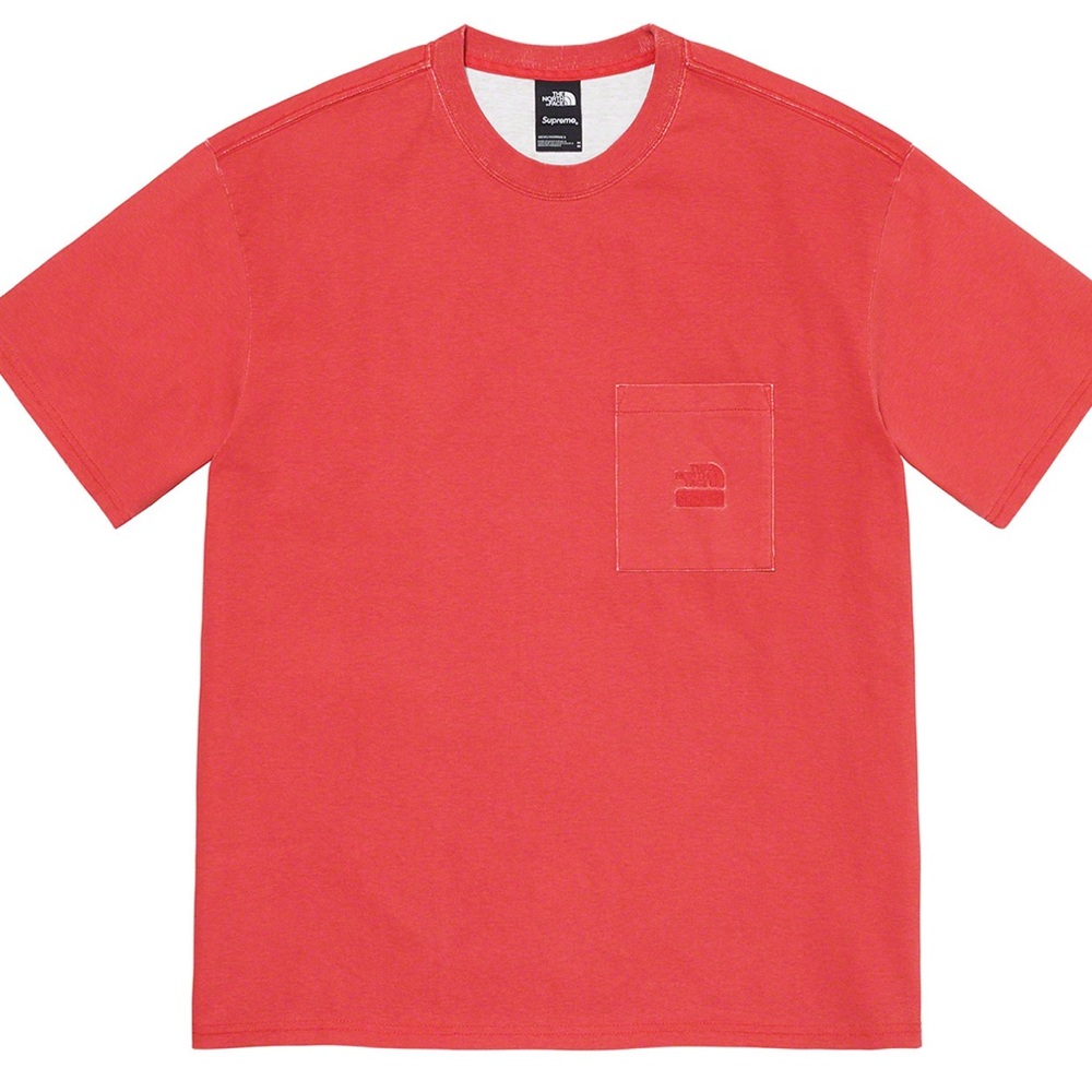 Supreme X the north face Pigment Print Pocket Tee
